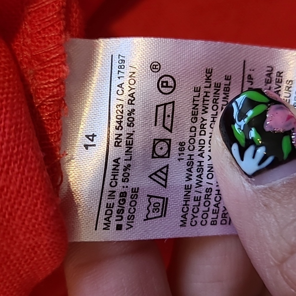 Banana Republic linen blend skirt​ - Picture 4 of 6